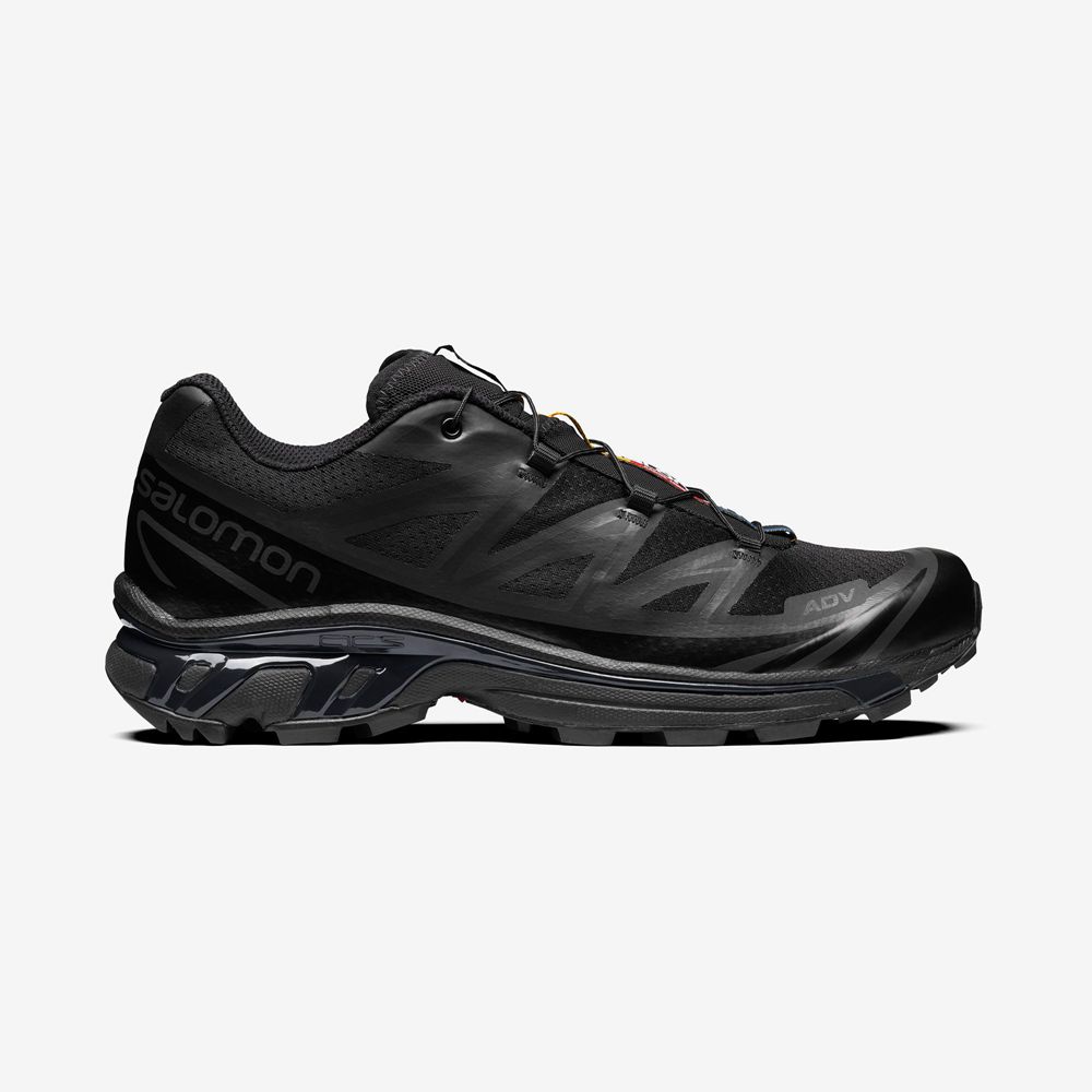 Salomon Singapore Mens Sneakers - XT-6 Black | 76382-TNKX